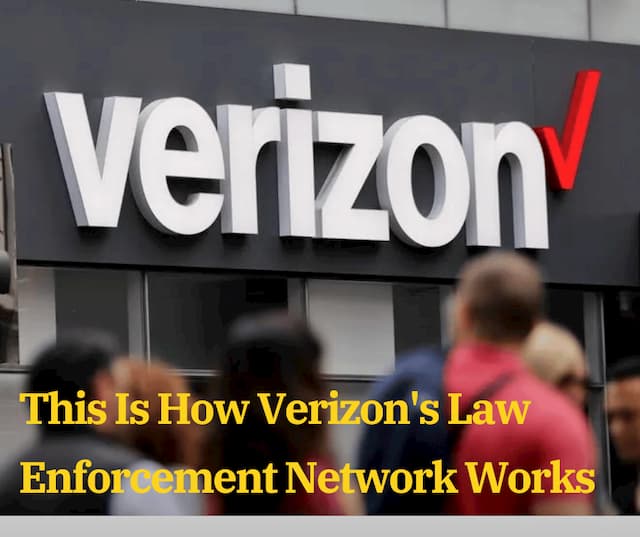 verizon law enforcement line